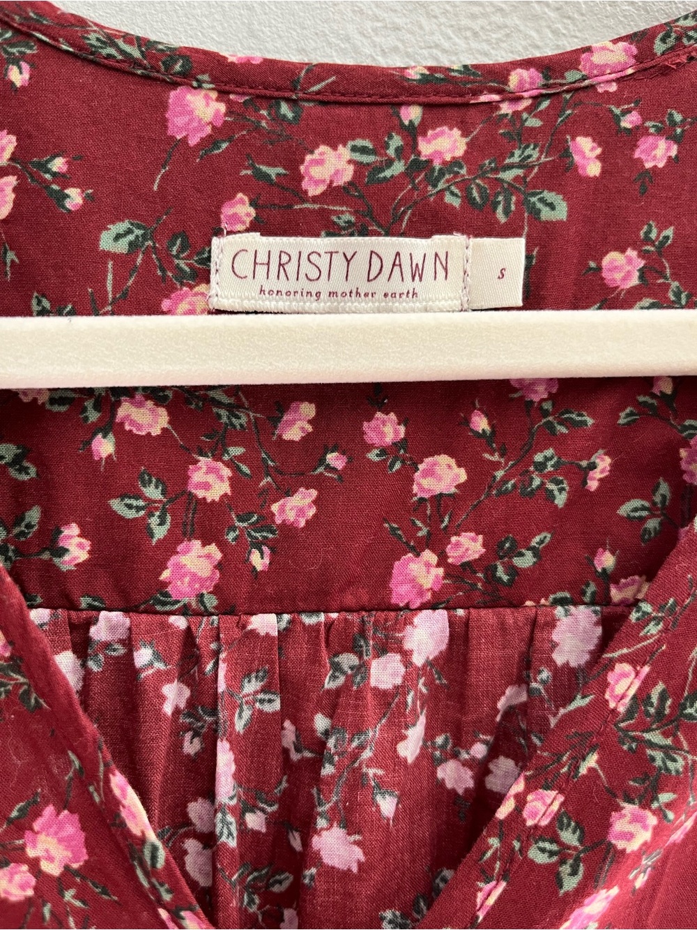 Christy Dawn The Dawn Floral Midi Dress Small - Picture 3 of 7